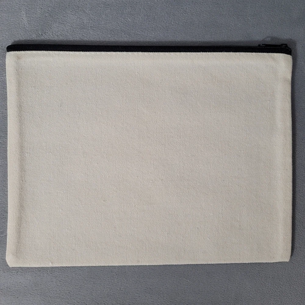 🔴BUNDLE 4/$20🔴Lightweight Canvas Pouch - Picture 3 of 15